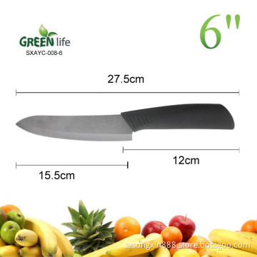 1-Piece 6" modern kitchen design ceramic chef knife with soft handle,2015 new china products for sale,chef knife